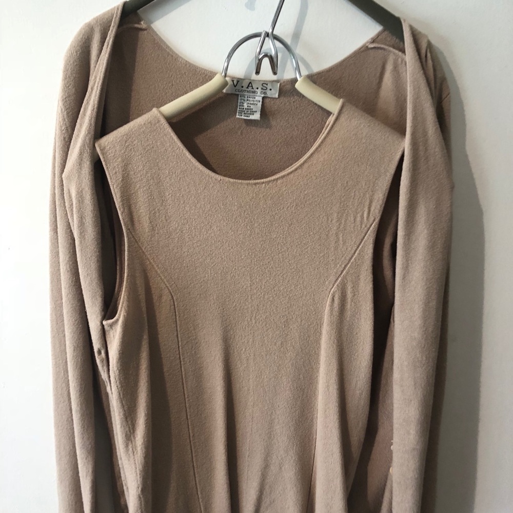 Sold privately Cardigan and blouse